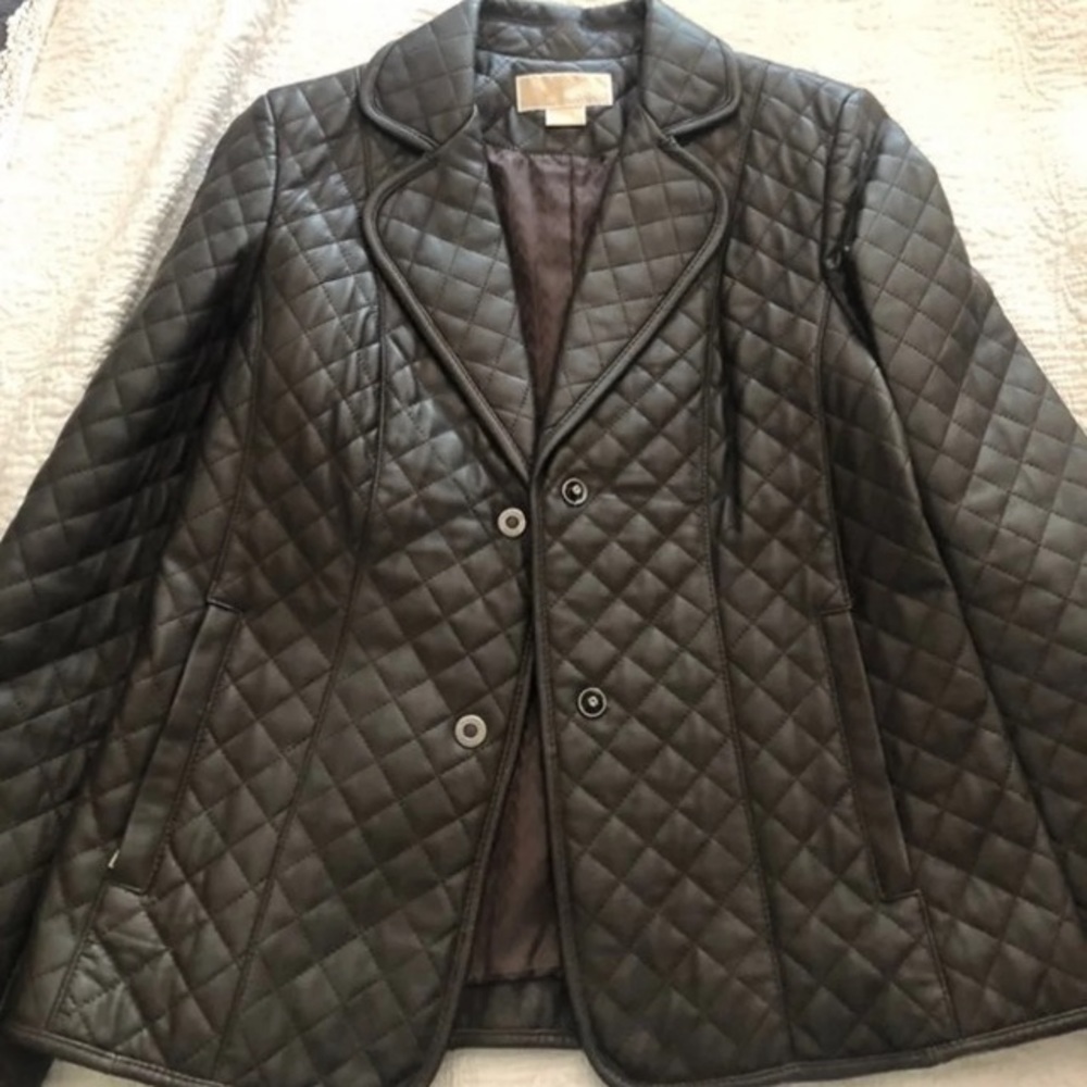 Michael Kors 100% Leather Jacket